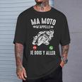 Ma Moto M'appelle Moto Gp Courses Motos Motard Humour T-Shirt Cadeaux pour lui