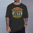 Marzo 1977 48 Años Hombre Cumpleaños Regalo Marzo 1977 Camiseta unisex Regalos para él