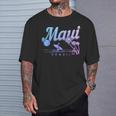 Maui Hawaii Surf Plageintage Souvenir Surf Surfer T-Shirt Cadeaux pour lui