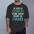Meilleur Coach Handball Super Entraîneur Équipe De Hand T-Shirt Cadeaux pour lui
