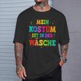 Mein Kostüm Ist In Der Wäsche Confetti For Carnival Fancy Dress T-Shirt Geschenke für Ihn