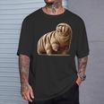 Graphic Microbiologist With Tardigrade T-Shirt Geschenke für Ihn