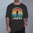 Mir Reichts Ich Geh Laufen Jogging Runner Slogan T-Shirt Geschenke für Ihn