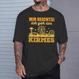 Mir Reichts Ich Geh Zur Kirmes Schaustellerintage T-Shirt Geschenke für Ihn
