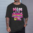 Mom Of The Birthday Girl Family Pig Party Decorations T-Shirt Gifts for Him