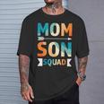 Mom Son Squad Mother Family T-Shirt Gifts for Him