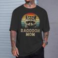 Mom's Raccoon Love - Vintage Mother's Day T-Shirt for Raccoon Lovers Gifts for Him
