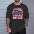 Monster Truck Pink Breast Cancer Awareness T-Shirt Gifts for Him