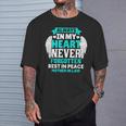 Mother-In-Law In Heaven Family Member Memorial T-Shirt Gifts for Him