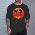 Muay Thai Retro Vintage Martial Arts Combat Boxing Sport T-Shirt Gifts for Him