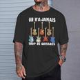 On N'a Jamais Trop De Guitares Instrument Musique Cadeau T-Shirt Cadeaux pour lui