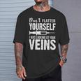 Neous Flattez Pas Je Regardaisoseines Infirmières Aux Urgences T-Shirt Cadeaux pour lui