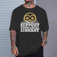 Nerd Nerds Livre De Lecture Bibliothèque T-Shirt Cadeaux pour lui