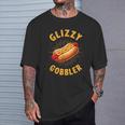 Number One Hot Glizzy Gobbler Dog Lover T-Shirt Gifts for Him