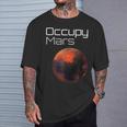 Occupy Mars Planet Mars Conquer T-Shirt Geschenke für Ihn