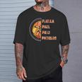 Paella Pael Pami Patodos Paella Comida Favorita Paella Camiseta unisex Regalos para él