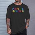 Papi Is Schlappi Father Birth Baby Growth Everyday Kaputti T-Shirt Geschenke für Ihn