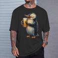 Penguin Beer T-Shirt Geschenke für Ihn