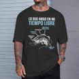 Pescador Pensar En Pesca Soñar Con Pesca Camiseta unisex Regalos para él