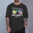 Princess Security Squad Birthday Party Matching Family T-Shirt Gifts for Him