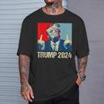 Pro Trump 2024 I'll Be Back Póster De Partidarios Republicanos Camiseta unisex Regalos para él