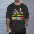 Profesor De Ciencias Químico Físico Química Profesor Camiseta unisex Regalos para él