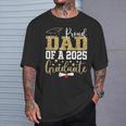 Proud Dad Of A 2025 Graduate Dad Graduation 2025 Father T-Shirt Gifts for Him