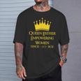 Queen Esther Empowering Happy Purim Feminist Costume T-Shirt Gifts for Him