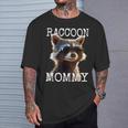 Raccoon Mama Tee | Cute Raccoon Design for Moms Gifts for Him