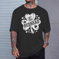 The Redhead Clovers Stamp Cute Saint Patrick's Day Fun T-Shirt Gifts for Him