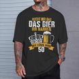 Reicht Mir Das Bier Ihr Narren Der König Wird 50 Bier T-Shirt Geschenke für Ihn