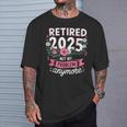 Retired 2025 Retirement For 2025 T-Shirt Gifts for Him