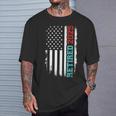 Retired 2025 Us American Flag For Retirement And Pensioner T-Shirt Gifts for Him