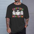 Retro Cafeteria Boo Crew Cafeteria Worker Halloween Costumes T-Shirt Gifts for Him