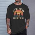 Retro Hiking It's Just Another Half Mile Or So T-Shirt Gifts for Him
