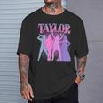 Retro Taylor First Name Personalized Birthday Girl Party T-Shirt Gifts for Him
