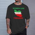 Rise With The Of Iran Life Freedom Mahsaamini T-Shirt Geschenke für Ihn