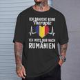 Rumänische Flagge I Rumänien Urlaub I Rumänien T-Shirt Geschenke für Ihn