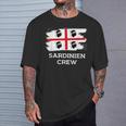 Sardinia Crew Sardinia Flag Italy Holiday T-Shirt Geschenke für Ihn