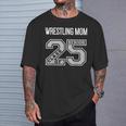 Senior Wrestling Mom 2025 Wrestling Mom Senior 25 3 T-Shirt Gifts for Him