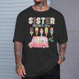 Sister Birthday Crew Ice Cream Truck Bday Ice Cream Party Camiseta unisex Regalos para él