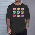 Skibidi Valentine's Day Candy Heart Valentine Rizz T-Shirt Gifts for Him