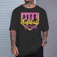 Softball Drip Boys Ice Cream Drip Youth Softball All Day T-Shirt Gifts for Him