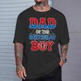 Spider Web Birthday Party Dad Of The Birthday Boy T-Shirt Gifts for Him