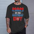 Spider Web Birthday Party Mom Of The Birthday Boy T-Shirt Gifts for Him