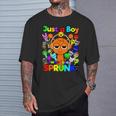 Sprunki Boys Oren Just A Boy Who Loves Sprunki Camiseta unisex Regalos para él