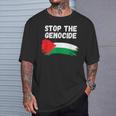 Stop The Flag Of T-Shirt Geschenke für Ihn