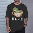 Tea Rex T-Rex Dinosaurio Tyrannosaurus Camiseta unisex Regalos para él