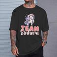 Team Einhorn Lustiges Familie Damen Herren Kinder T-Shirt Geschenke für Ihn