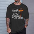 With Thuringerom Grill Grillfest T-Shirt Geschenke für Ihn